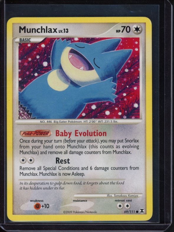 Munchlax LV.13 69/111 Raw
