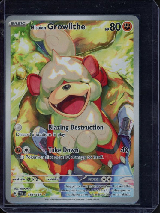 Hisuian Growlithe 181/167 Raw