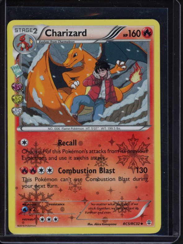 Charizard RC5/RC32 Raw
