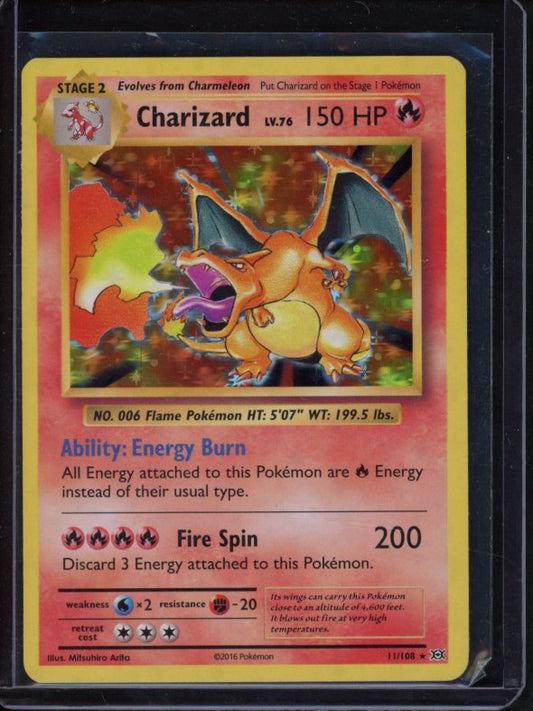 Charizard 11/108 Raw