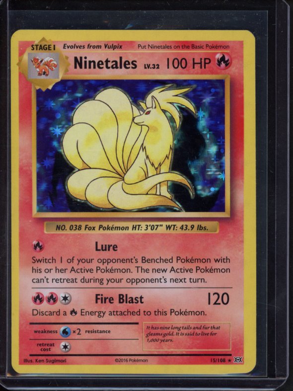 Ninetales 15/108 Raw