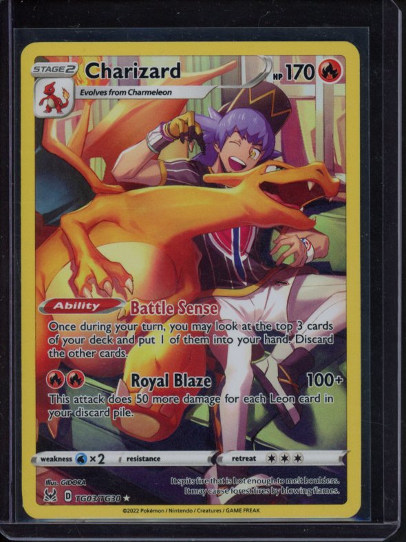 Charizard TG03/TG30 Raw