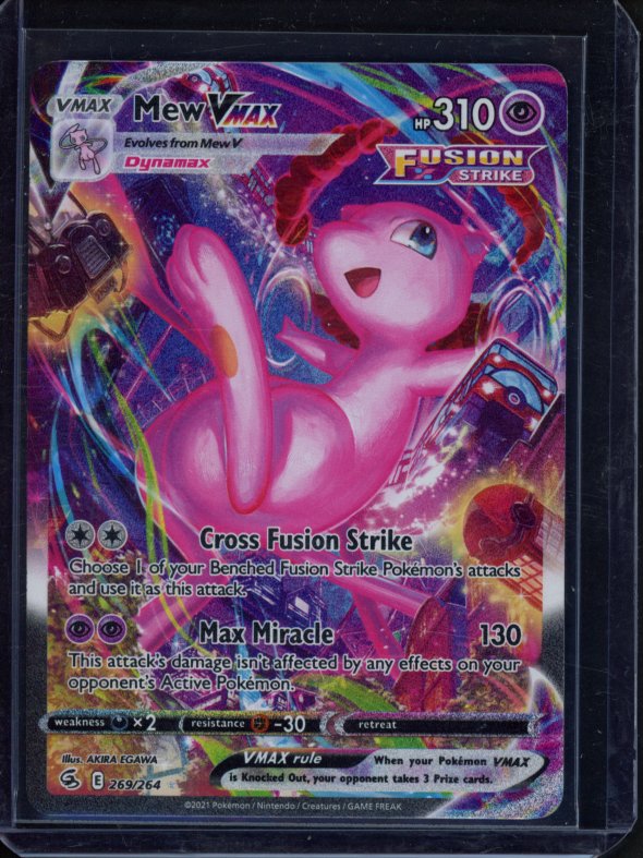 Mew Vmax 269/264 Raw