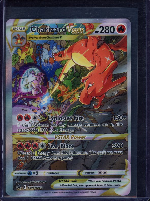 Charizard Vstar SWSH262 Raw