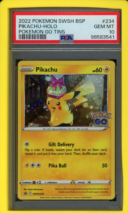 Pikachu SWSH234 PSA 10