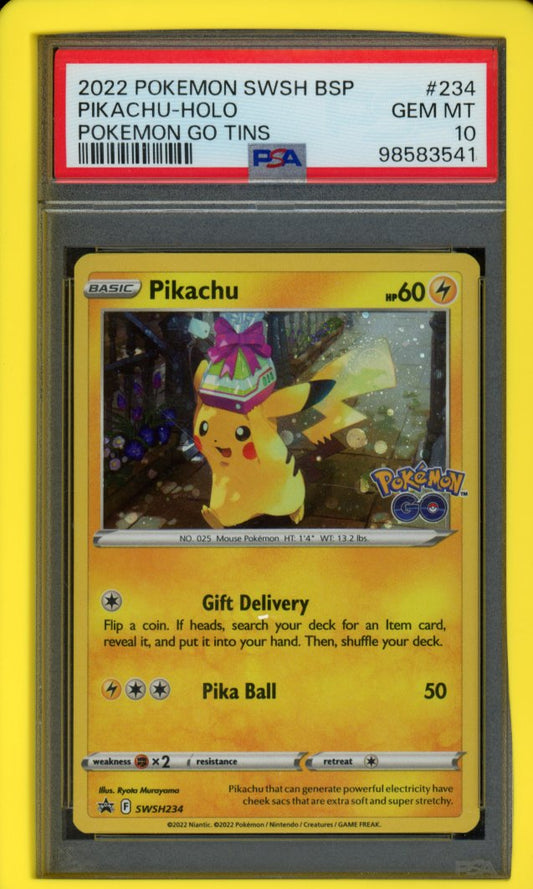 Pikachu SWSH234 PSA 10