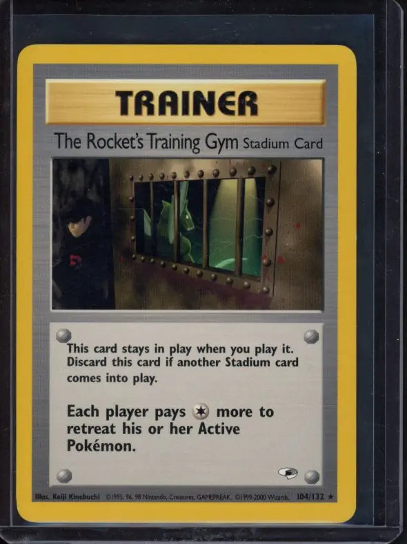 The Rocket's Training Gym 104/132 Raw - RookieLegends