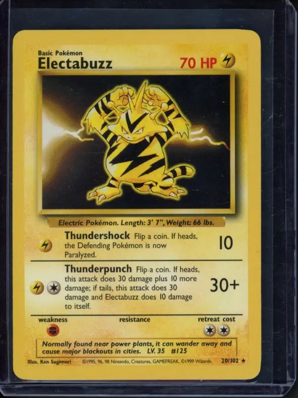Electabuzz 20/102 Raw - RookieLegends
