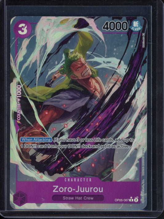 Zoro-Juurou (Alternate Art) OP05-067 Raw