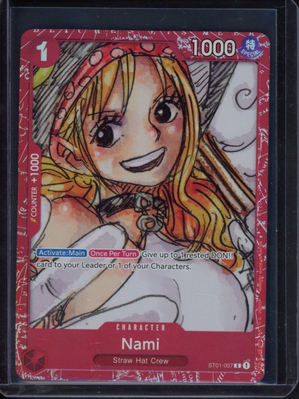 Nami (Film Red Edition) ST01-007 Raw