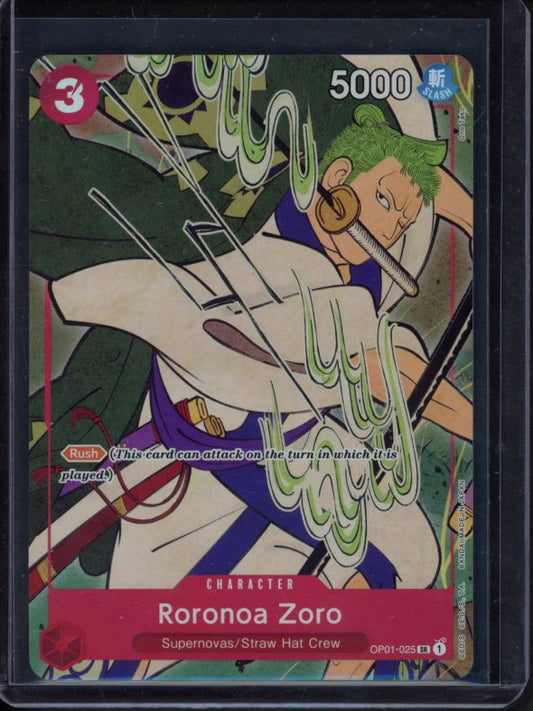 Roronoa Zoro (1 St Anniversary) OP01-025 Raw