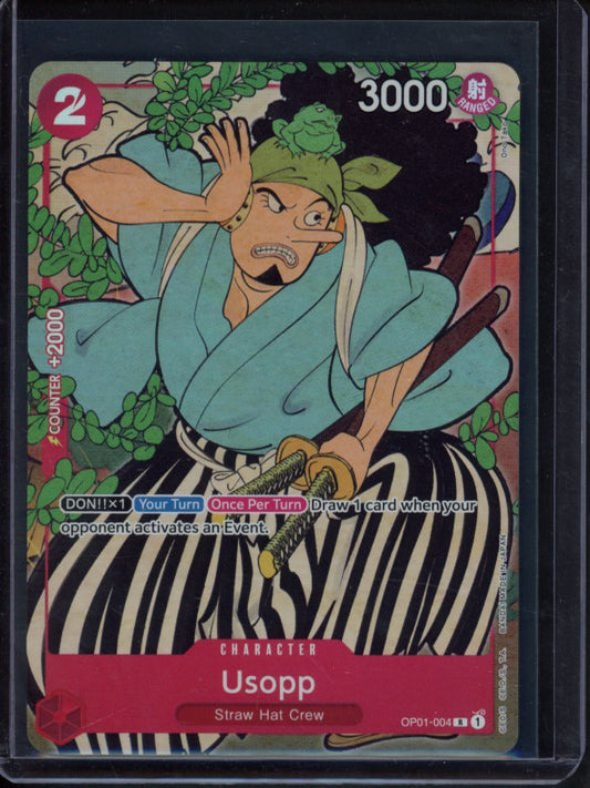 Usopp (1 St Anniversary) OP01-004 Raw
