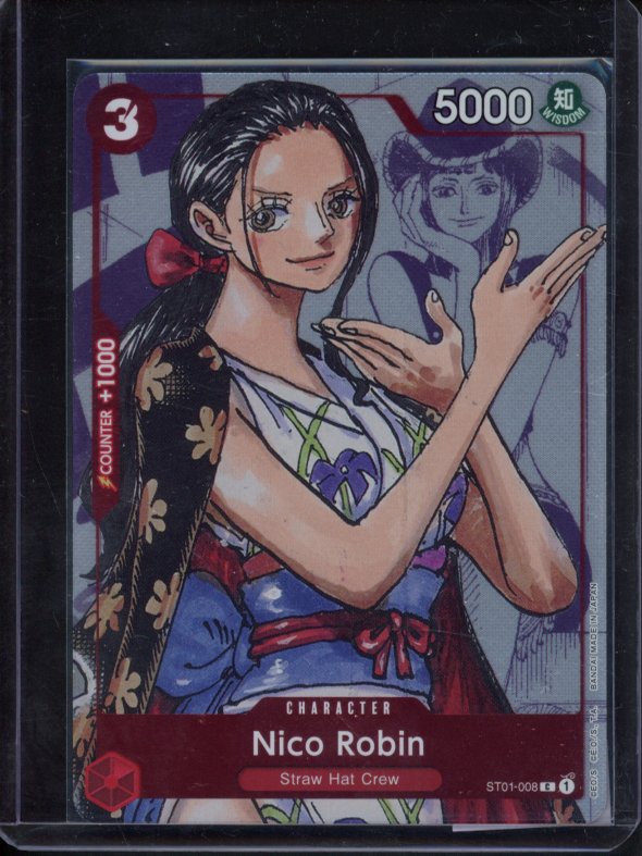 Nico Robin (Alternate Art) ST01-008 Raw