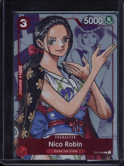 Nico Robin (Alternate Art) ST01-008 Raw