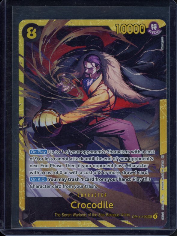 Crocodile (Foil) OP14-120 Raw