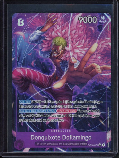 Donquixote Doflamingo (Parallel) OP10-071 Raw