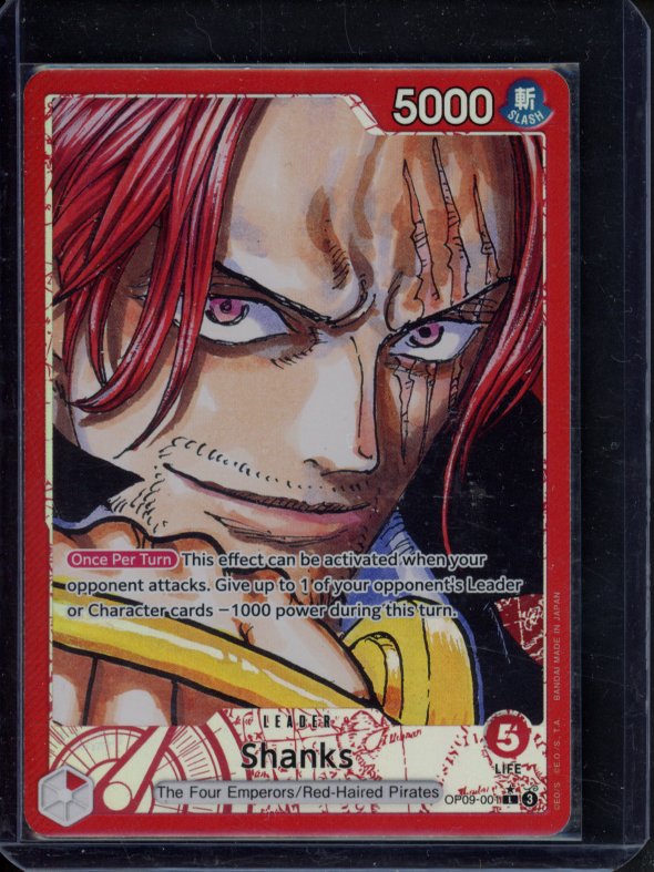Shanks (Parallel) OP09-001 Raw