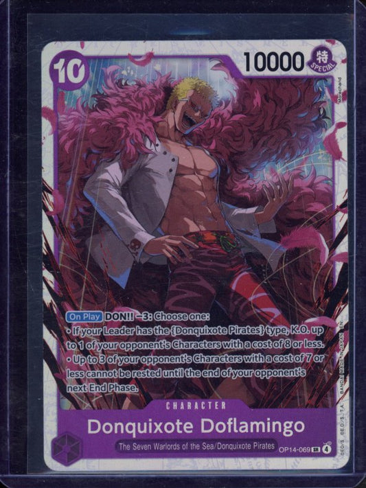 Donquixhote Doflamingo (Foil) OP14-069 Raw