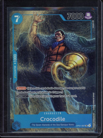 Crocodile (Parallel) OP01-067 Raw