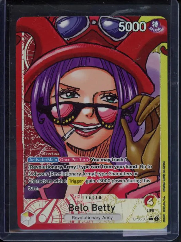 Belo Betty (Alternate Art) OP05-002 Raw - RookieLegends