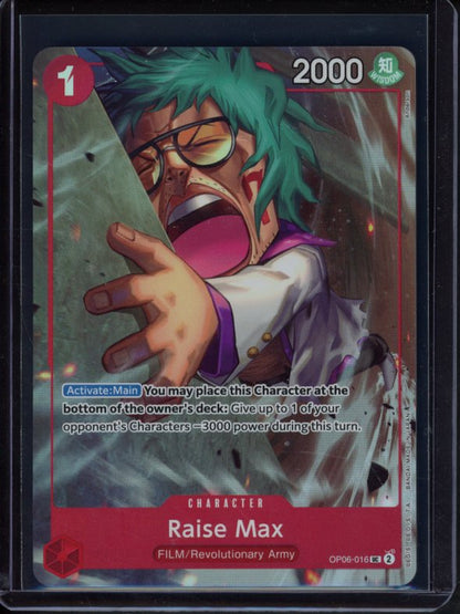 Raise Max (Premium Card Collection Best Selection Vol.3) OP06-016 Raw