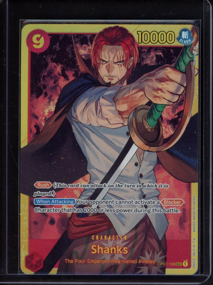 Shanks (Foil) OP01-120 Raw
