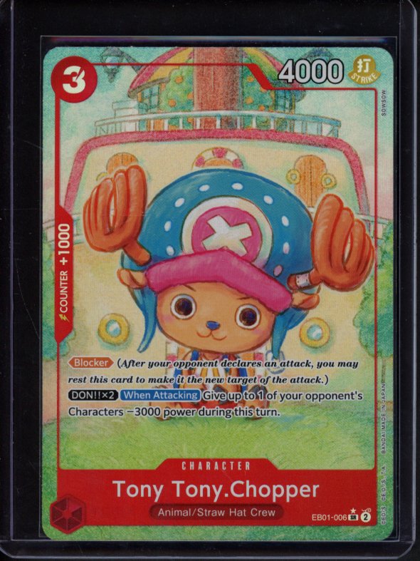 Tony Tony.Chopper (Alternate Art) EB01-006 Raw