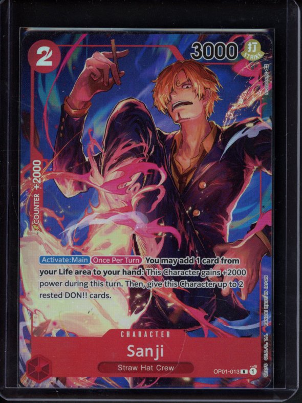 Sanji (Parallel) OP01-013 Raw