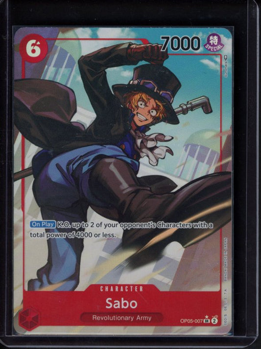 Sabo (Alternate Art) OP05-007 Raw