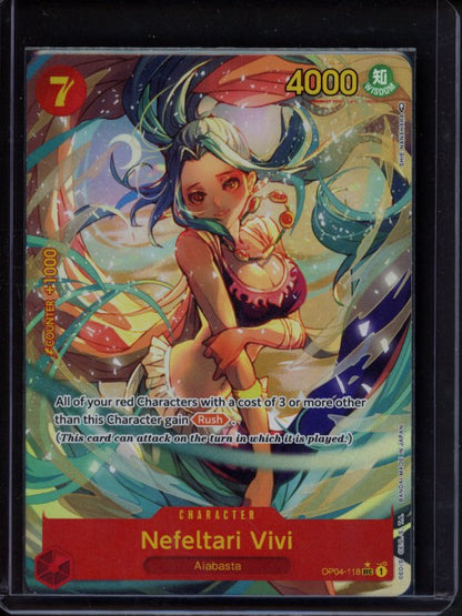 Nefeltari Vivi (Alternate Art) OP04-118 Raw