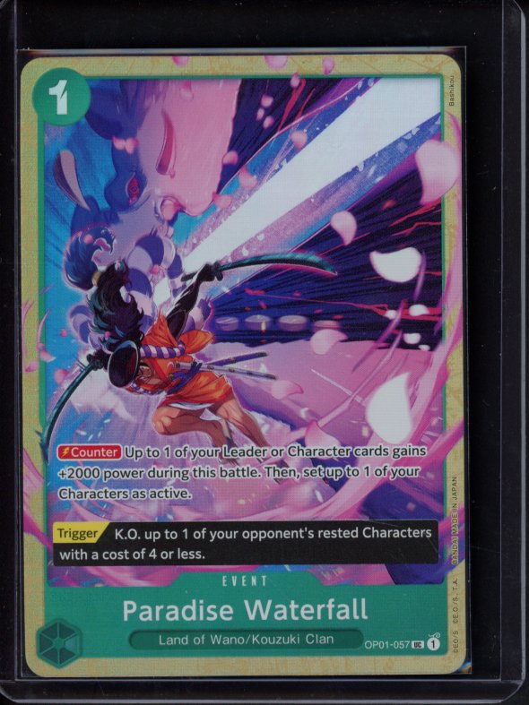 Paradise Waterfall (Premium Card Collection Best Selection Vol.1) OP01-057 Raw