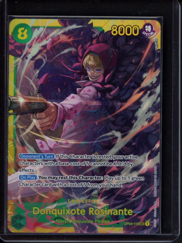 Donquixote Rosinante (Foil) OP04-119 Raw
