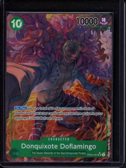 Donquixote Doflamingo (Alternate Art) OP04-031 Raw