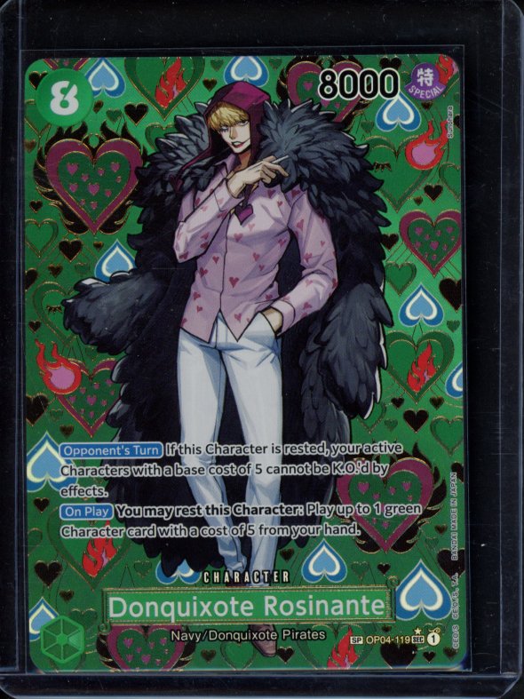 Donquixote Rosinante (SP) OP04-119 Raw