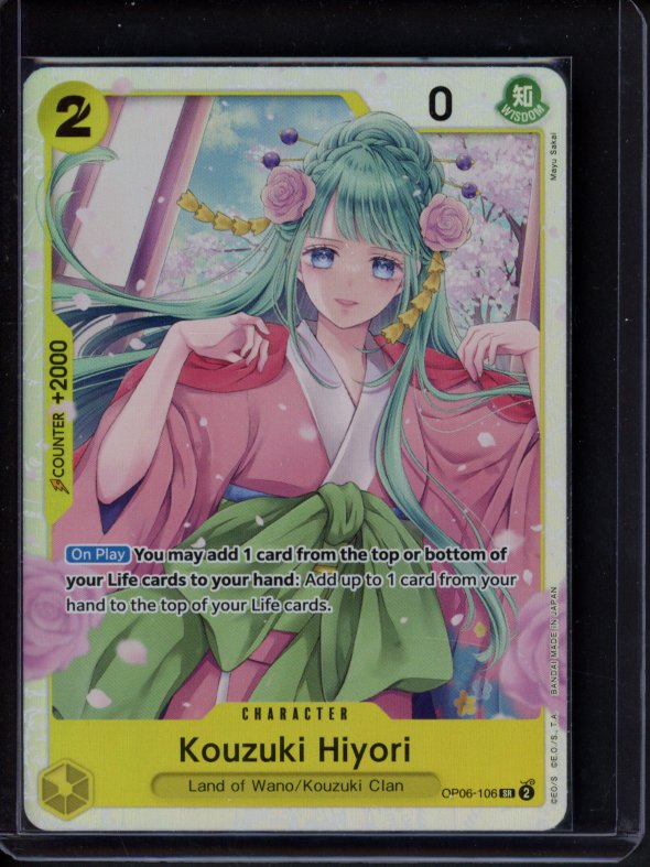 Kouzuki Hiyori (Foil) OP06-106 Raw