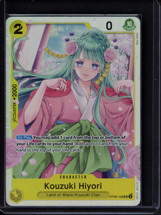 Kouzuki Hiyori (Foil) OP06-106 Raw