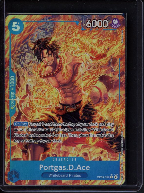 Portgas.D.Ace (Parallel) OP08-052 Raw