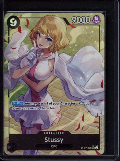 Stussy (Parallel) OP07-085 Raw