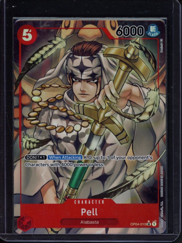 Pell (Alternate Art) OP04-013 Raw