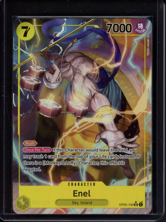 Enel (Alternate Art) OP05-100 Raw
