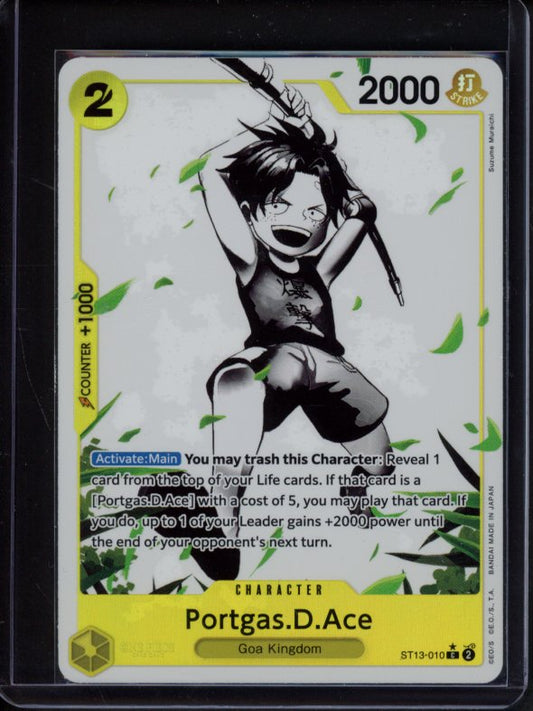 Portgas.D.Ace (Parallel) ST13-010 Raw