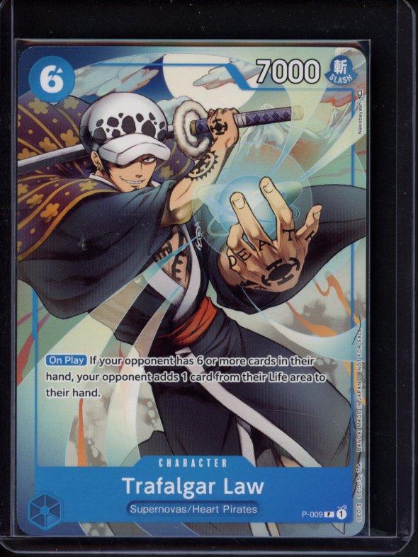 Trafalgar Law (Tournament Pack Vol.1) P-009 Raw