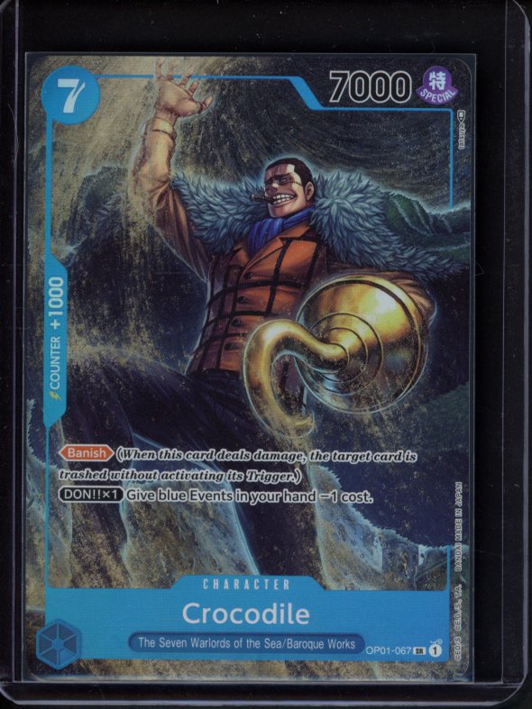 Crocodile (Parallel) OP01-067 Raw