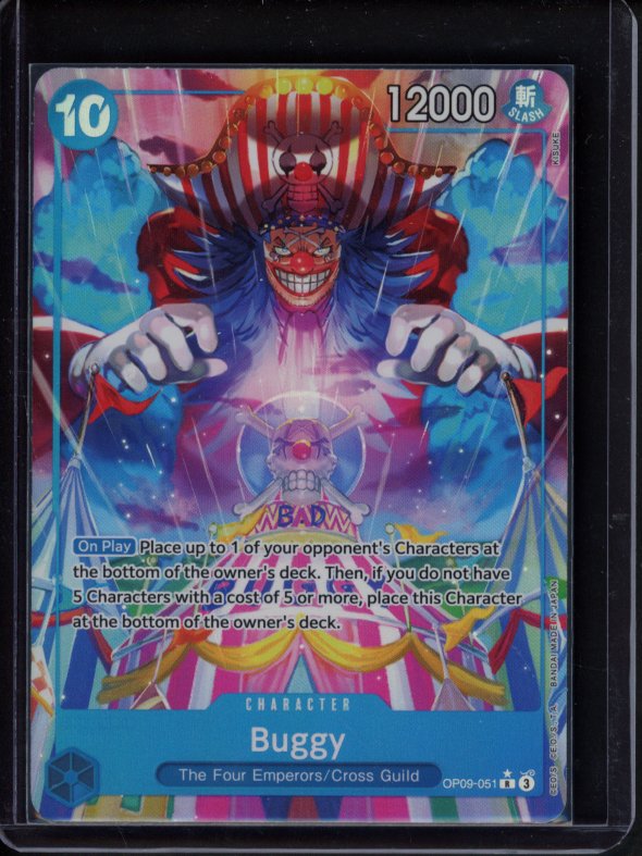 Buggy (Alternate Art) OP09-051 Raw