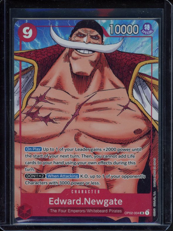 Edward.Newgate (Alternate Art) OP02-004 Raw