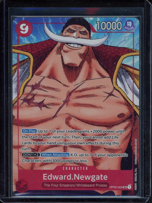 Edward.Newgate (Alternate Art) OP02-004 Raw