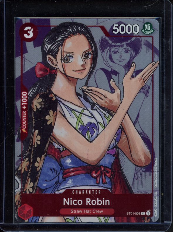 Nico Robin (Alternate Art) ST01-008 Raw
