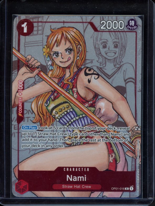 Nami (Alternate Art) OP01-016 Raw
