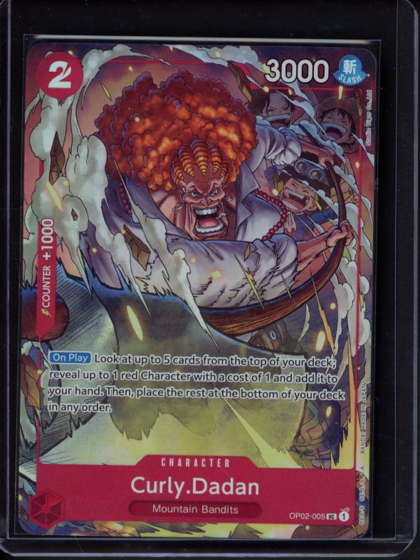 Curly.Dadan (Premium Card Collection Best Selection Vol.1) OP02-005 Raw