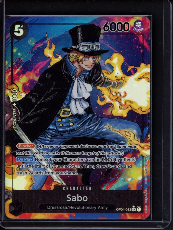 Sabo (Alternate Art) OP04-083 Raw